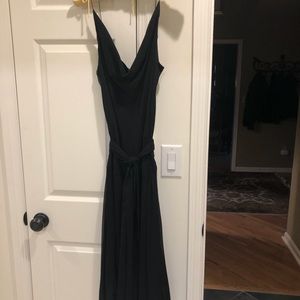 Elie Tarahi Silk Black  Dress
